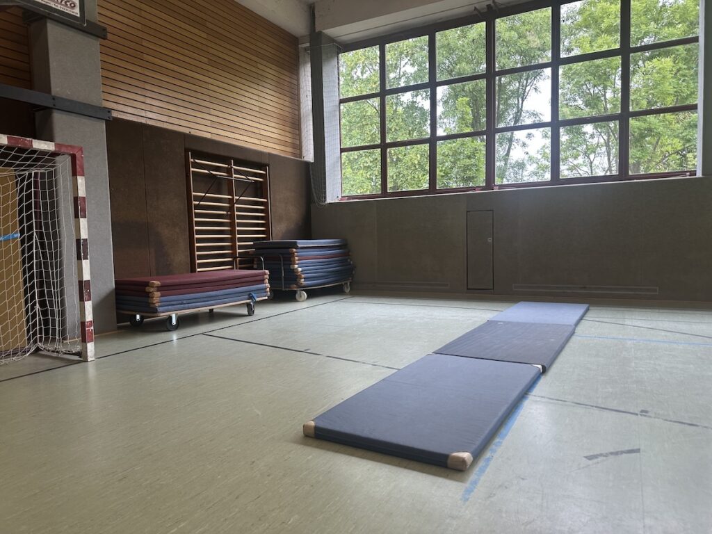 Training in der Halle